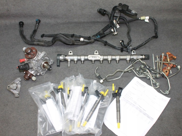 BMW G30 G11 G01 G15 4.0D B57D30B - Polttoainejärjestelmä Suuttimet Pumppu Tulostus