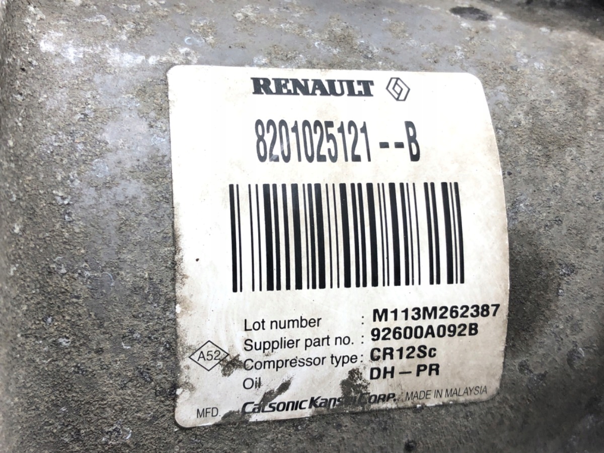 Compressor de ar condicionado Renault Fluence image 4