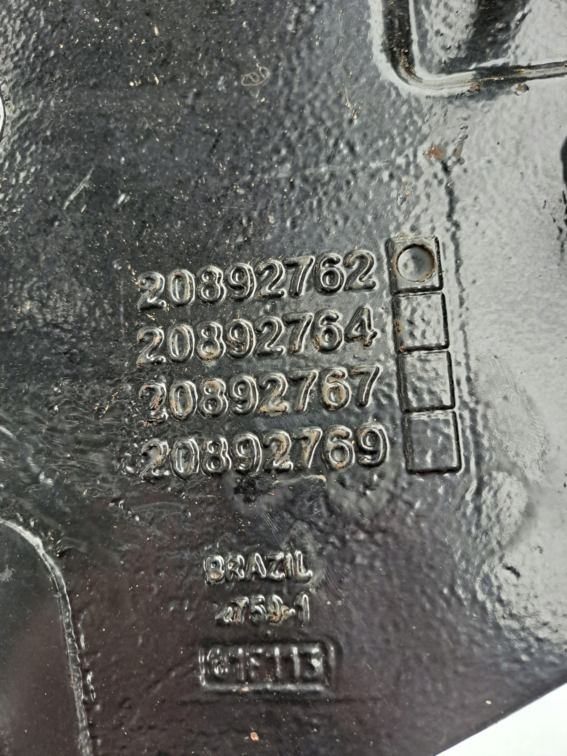 Fäste hållare höger fjäder Renault Midlum DXI Volvo FL FE 19.5 image 4