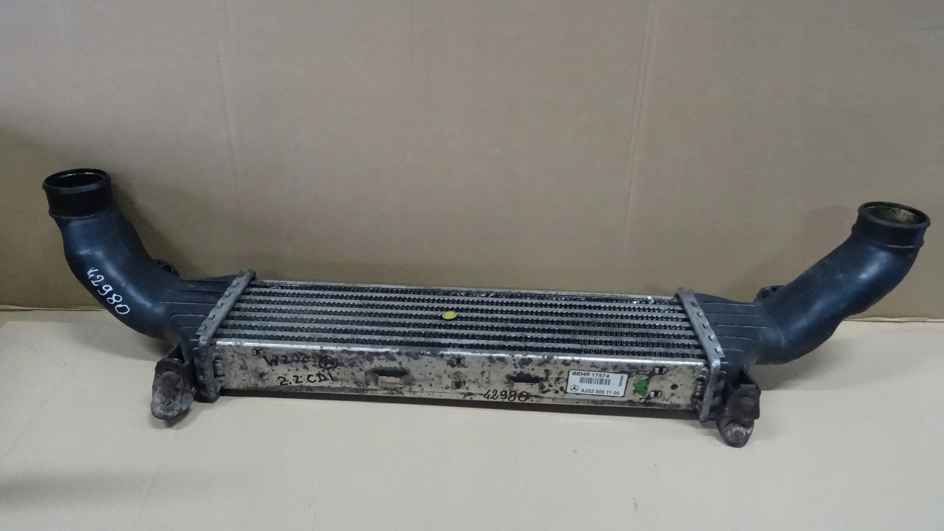 MERCEDES W202 intercooler A2025001100 image 2