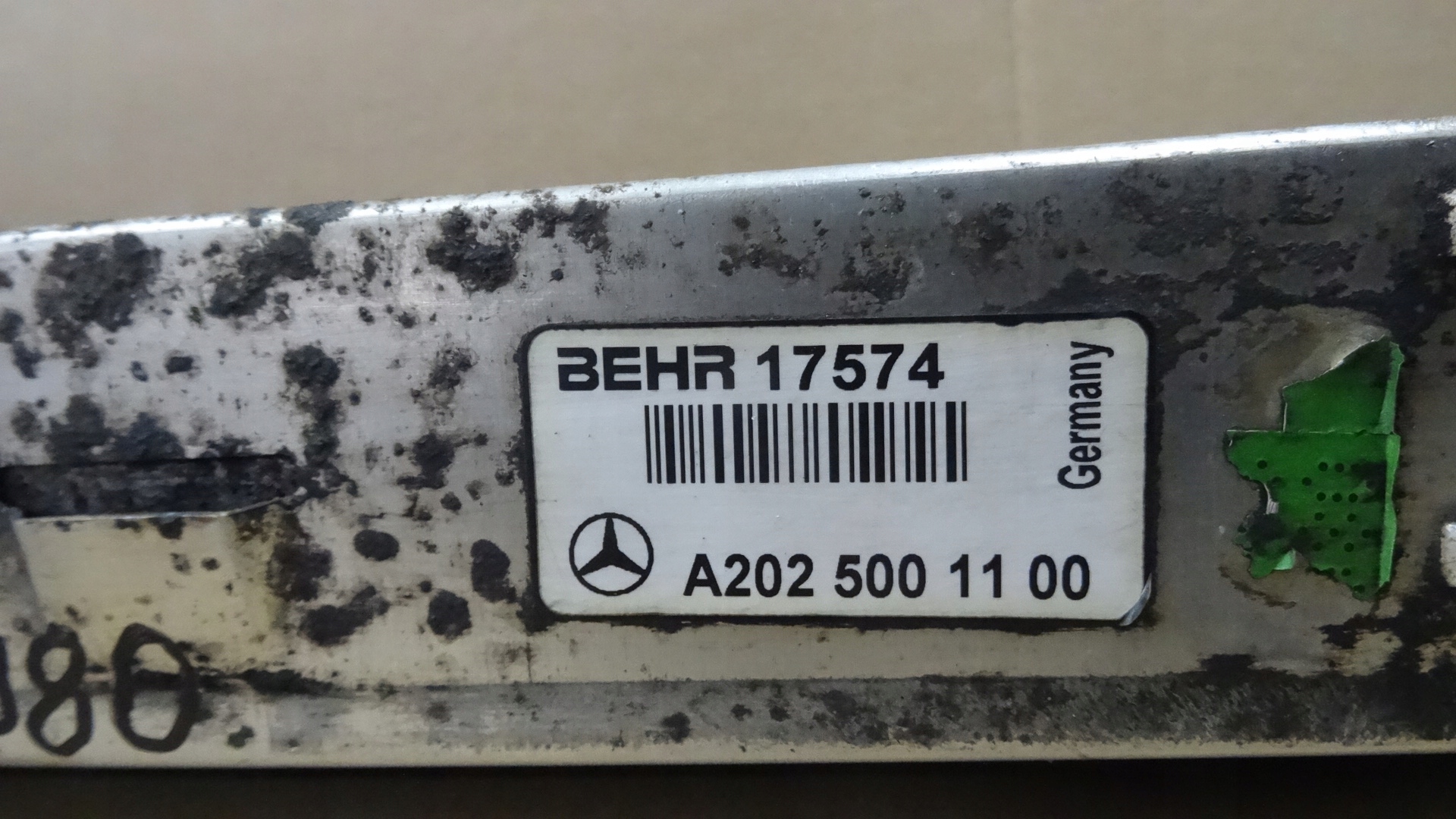 Intercooler Mercedes W202 A2025001100