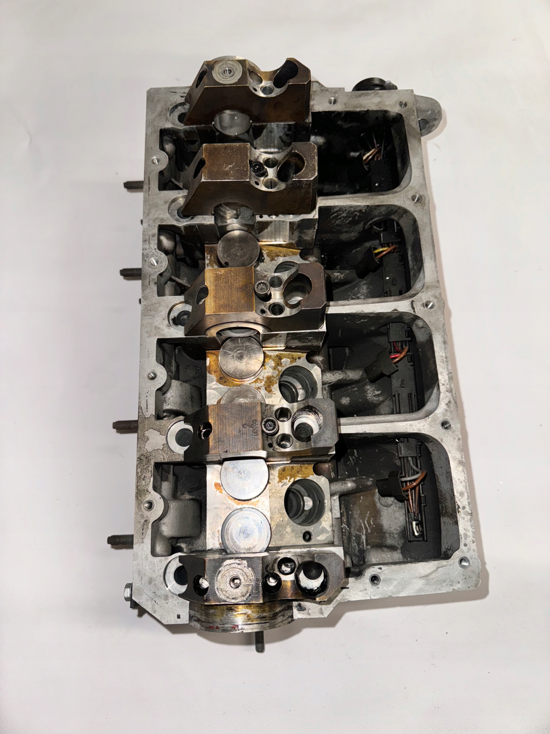 Cabeçote Audi VW 1.9 TDI BLS Audi OE 038103373R eixo comando cabeçote image 3