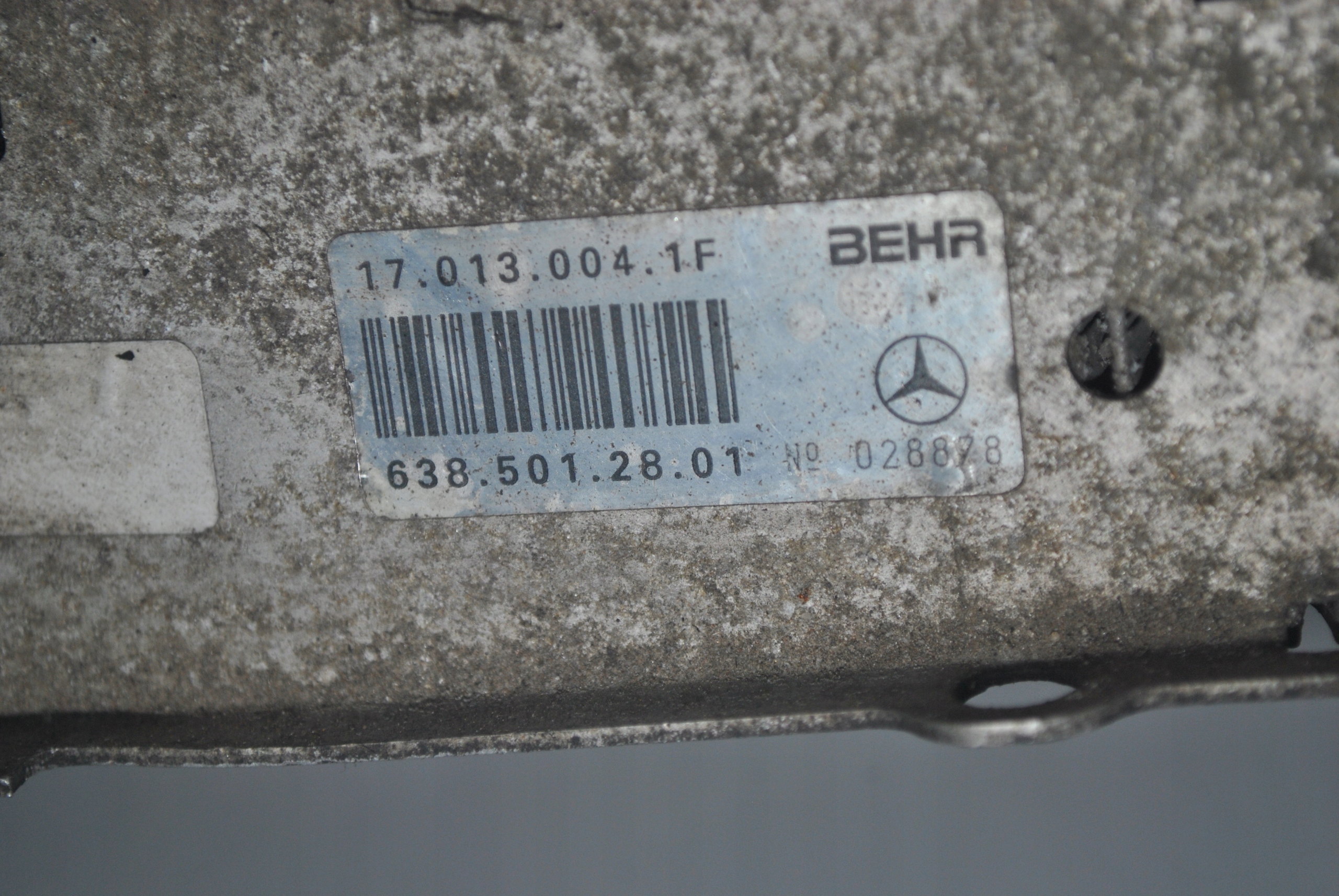 Wasserkühler Mercedes W638 Vito 2.2 CDI 6385012801 170130041F image 4