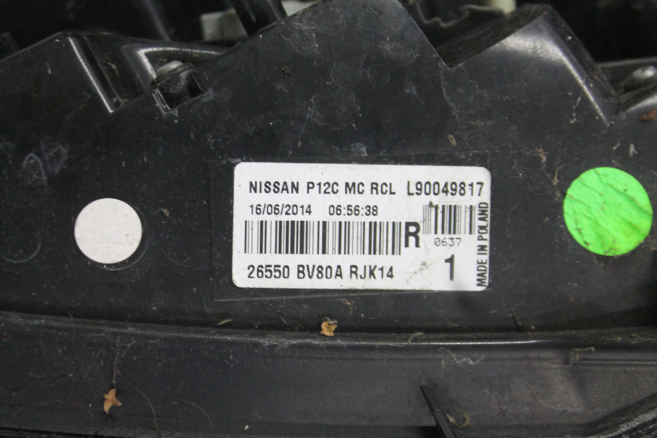 LAMPPU OIKEA TAKA 26550BV80A JUKE F15 LIFT 14-19 image 4