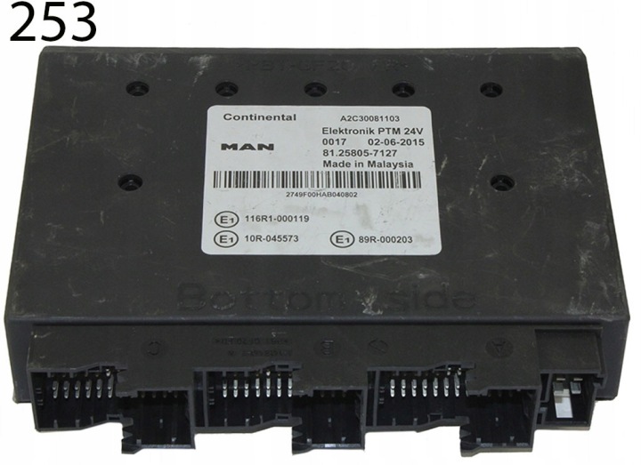 MAN TGX TGS PTM-ohjain 81.25805-7127