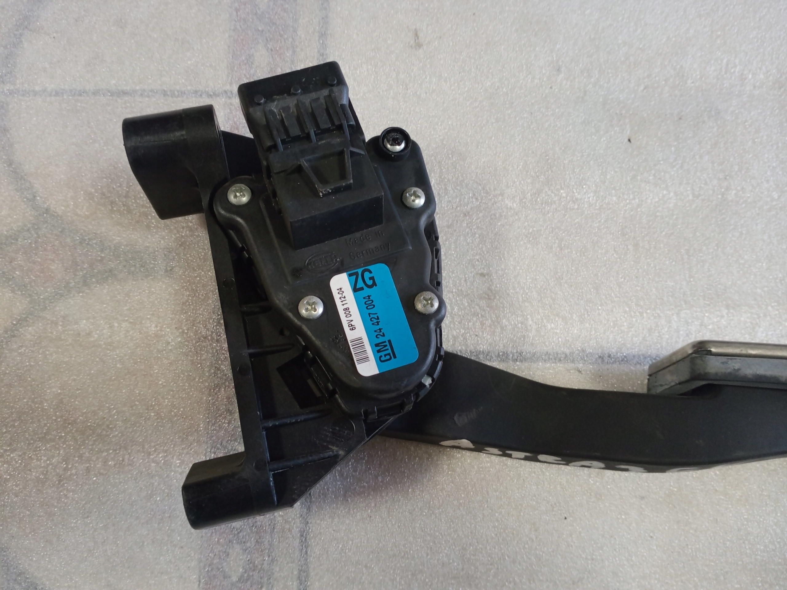 Gaspedalpotentiometer Opel Astra H GM 24427004 ZG