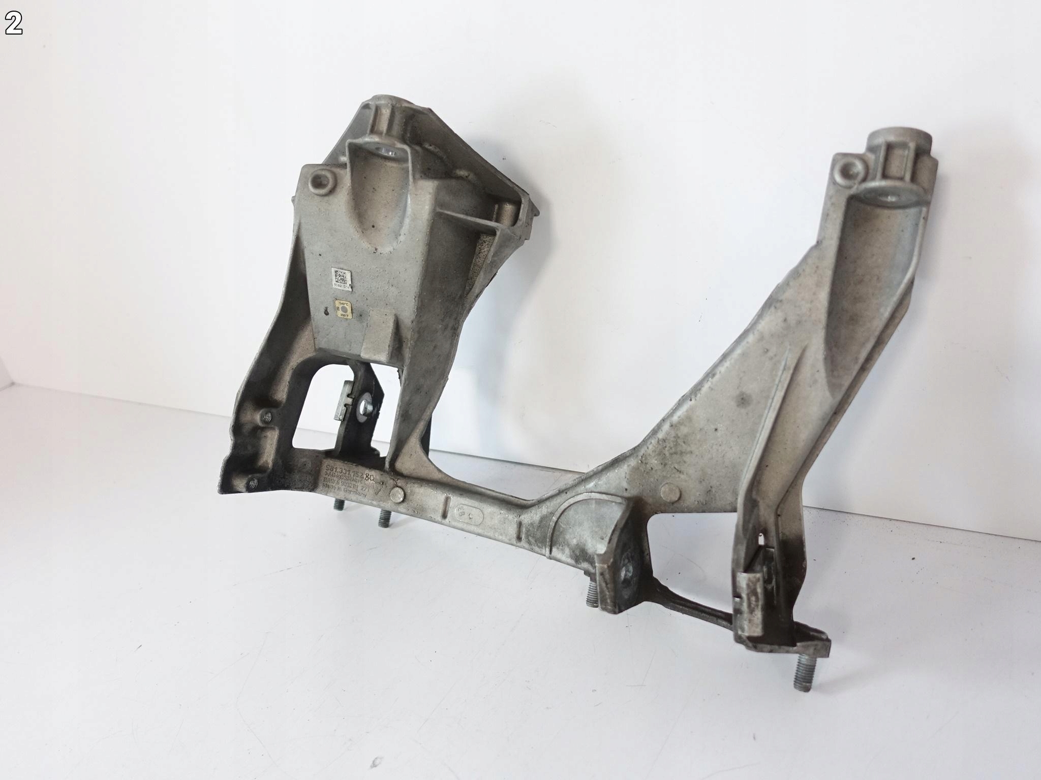 PORSCHE 981 CAYMAN BOXSTER SUPPORT FIXATION SUPPORT TROLLEY RIGHT REAR image 3