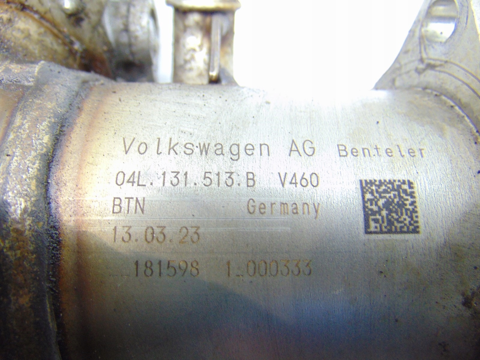 EGR-Kühler Audi A4 B9 A5 8W 2.0 TDI 04L131513B image 3