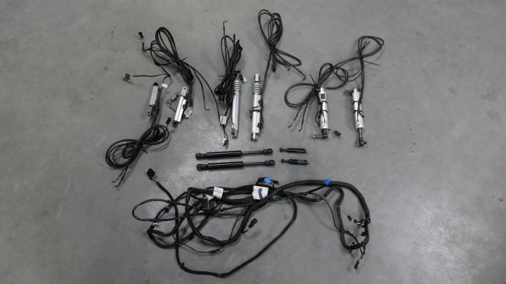 BMW F33 Cabrio Dachhydraulik-Set mit Leitungen und Kabelbaum