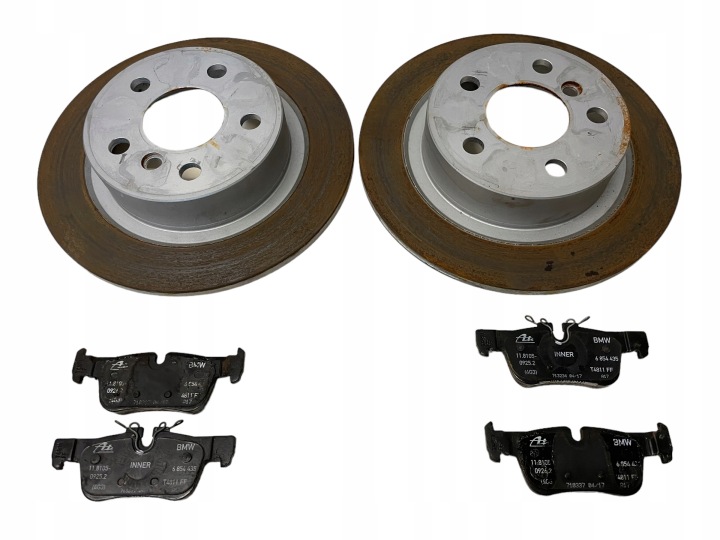 Bromsskivor + Belägg Bak 280X10 BMW X1 F48 F39 F40 F45 F46 F54 F60 I01