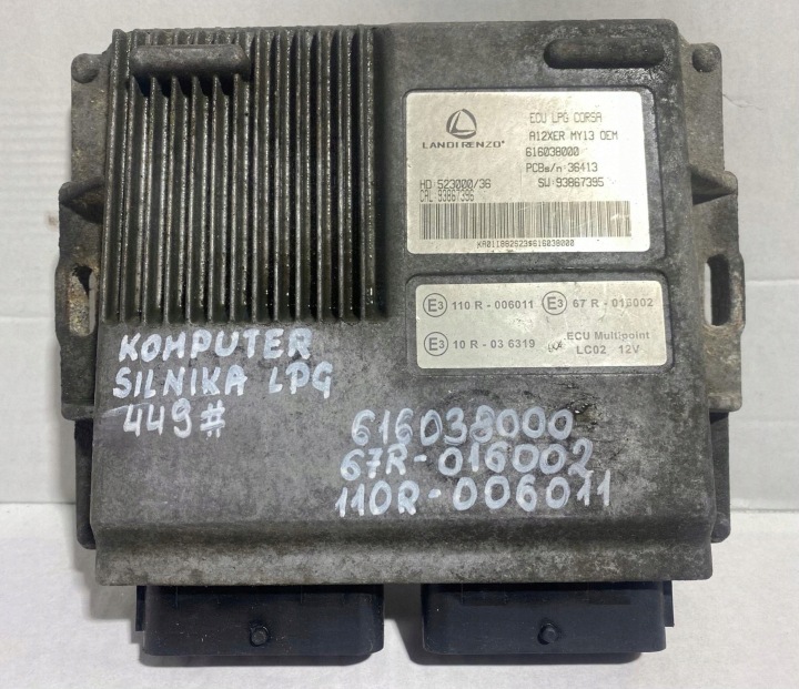 LPG-ohjainyksikkö Opel 616038000 67R-016002 110R-006011