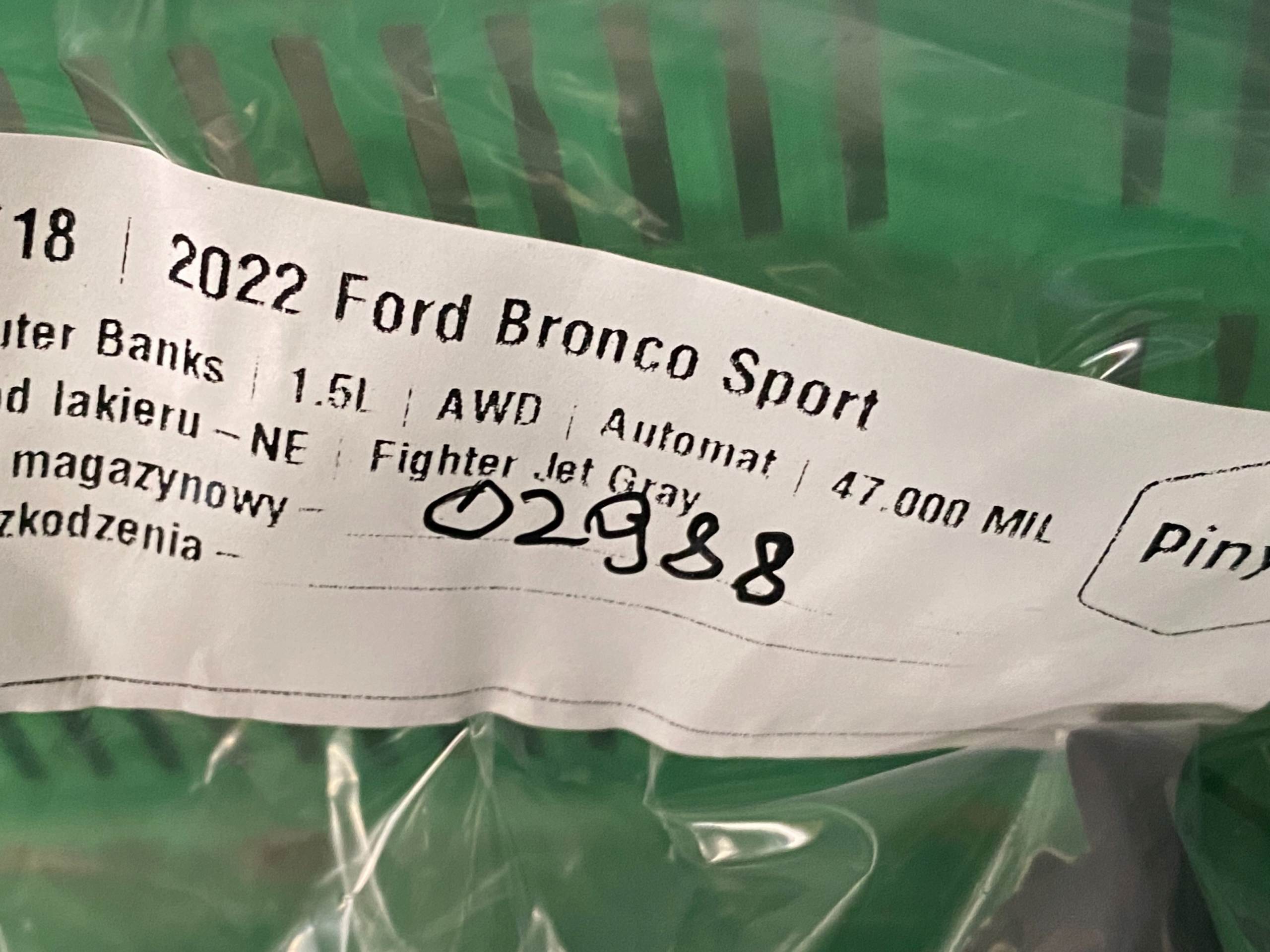 Kofferraumleuchte Ford Bronco Sport 2020+ USA M1PA-13A756-C bronco image 6