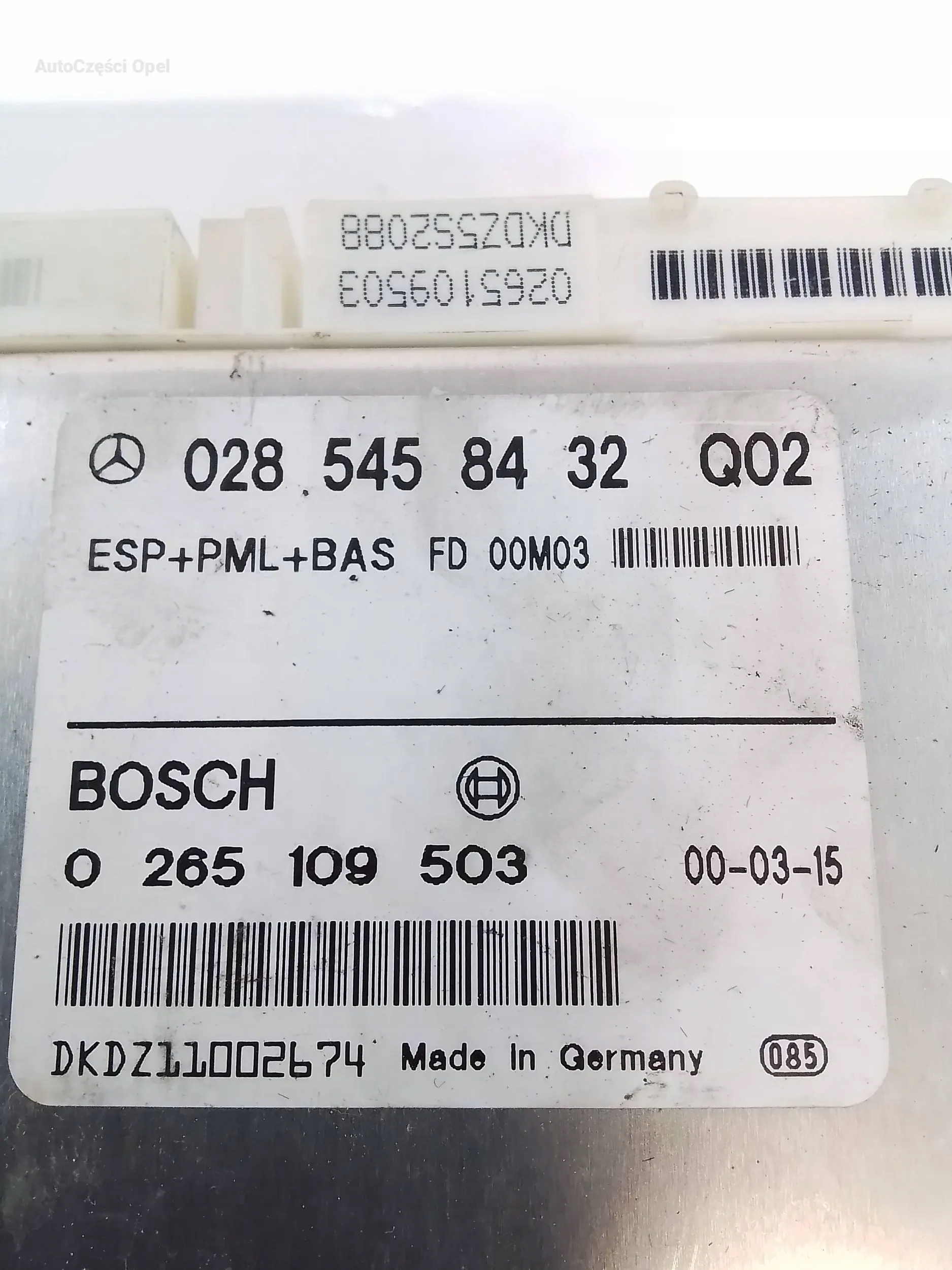 Module ESP Mercedes S W220 0285458432 image 3