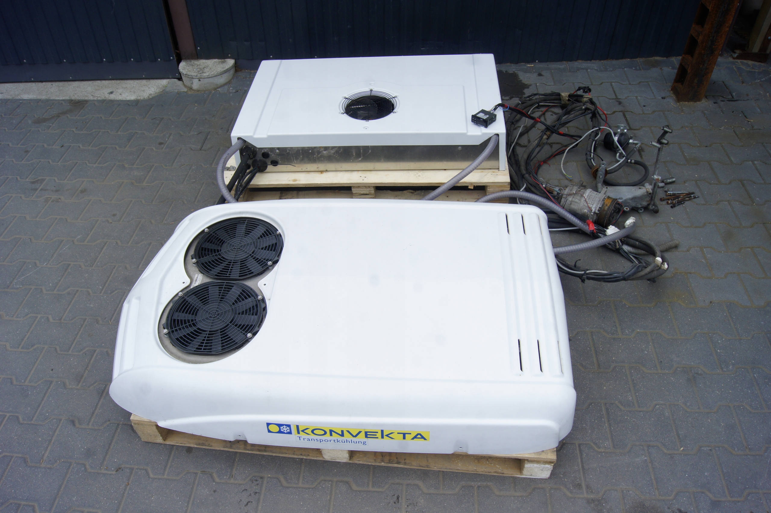 Luftkonditionering kompressor konvekta parkerings 2021 till 15 m3 buss image 2