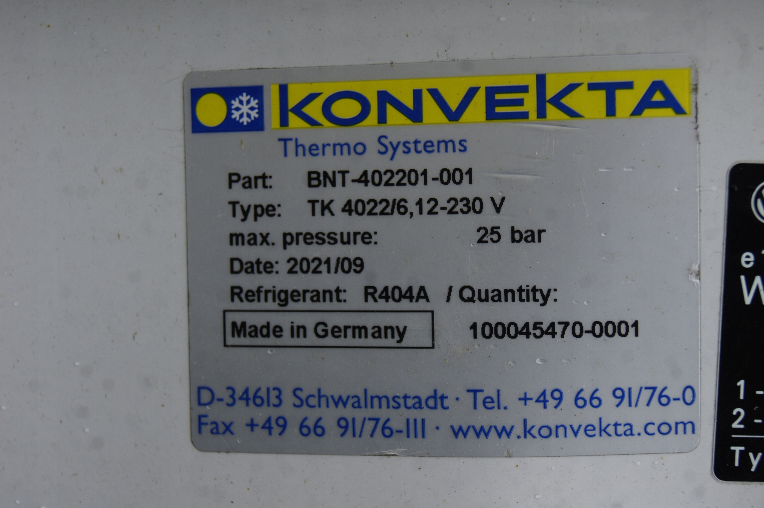 Luftkonditionering kompressor konvekta parkerings 2021 till 15 m3 buss image 10