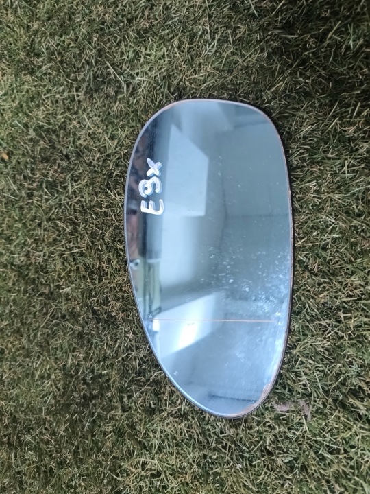 BMW E81 E87 E88 E46 E90 E92 Left Mirror Glass Blue OE 7145267
