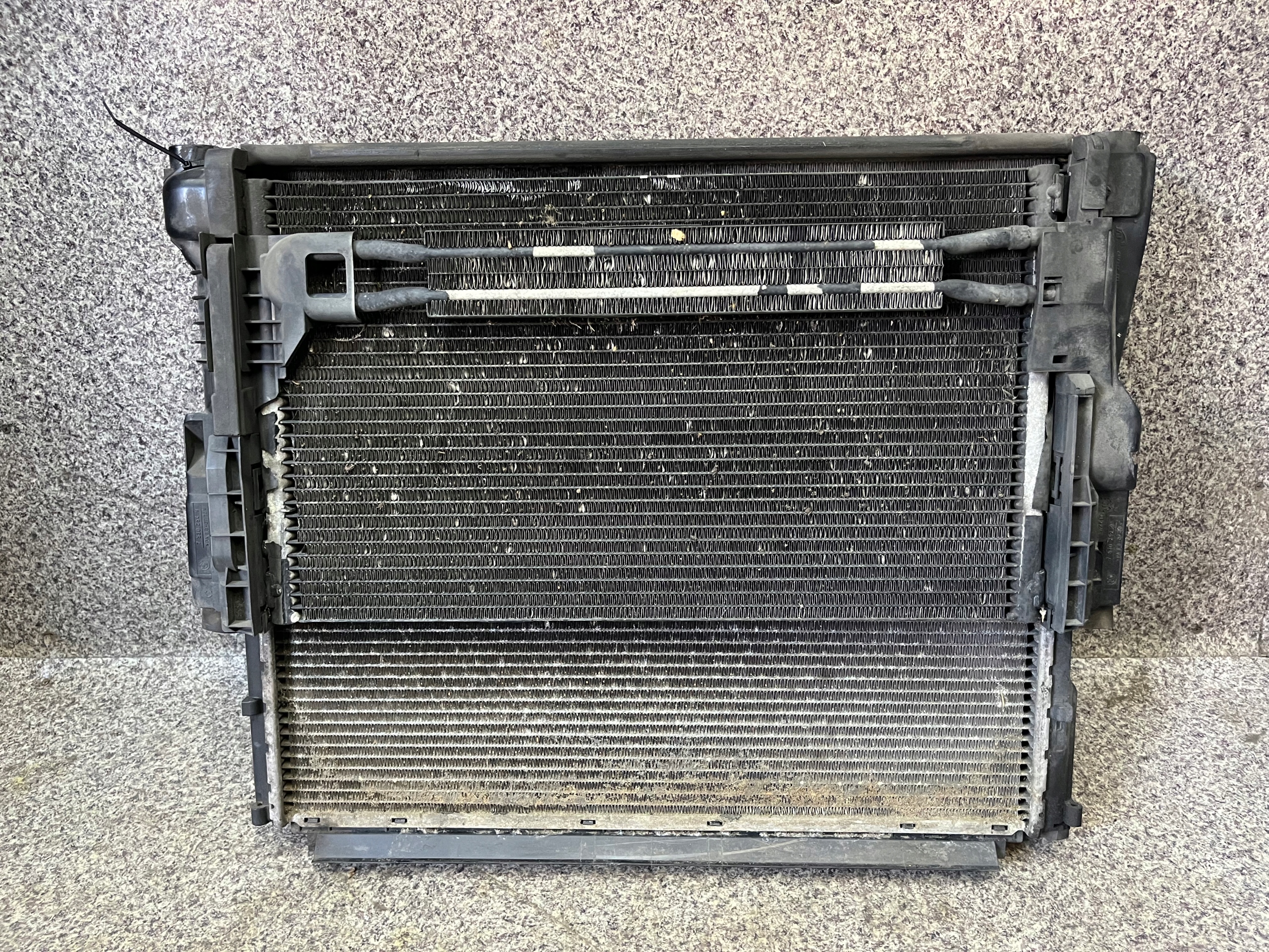 Radiador água ar condicionado direção BMW X3 E83 2.0 D M47 BDB image 2