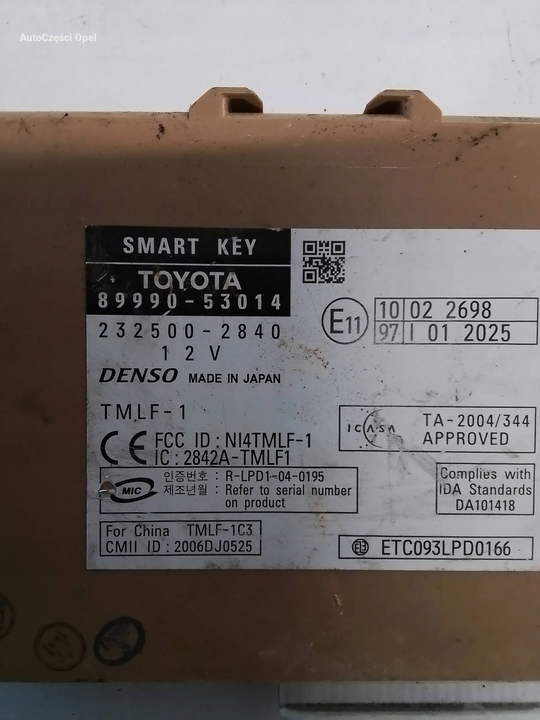 Module SmartKey Lexus IS 220 8999053014 image 3