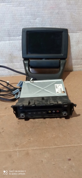BMW X5 E70 X6 E71 DVD-spelare 9207786 + monitor