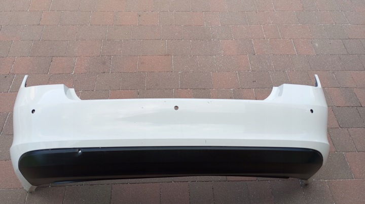 SKODA RAPID 5JH 2012> REAR BUMPER SEDAN LIFTBACK PDC 5JH807421B