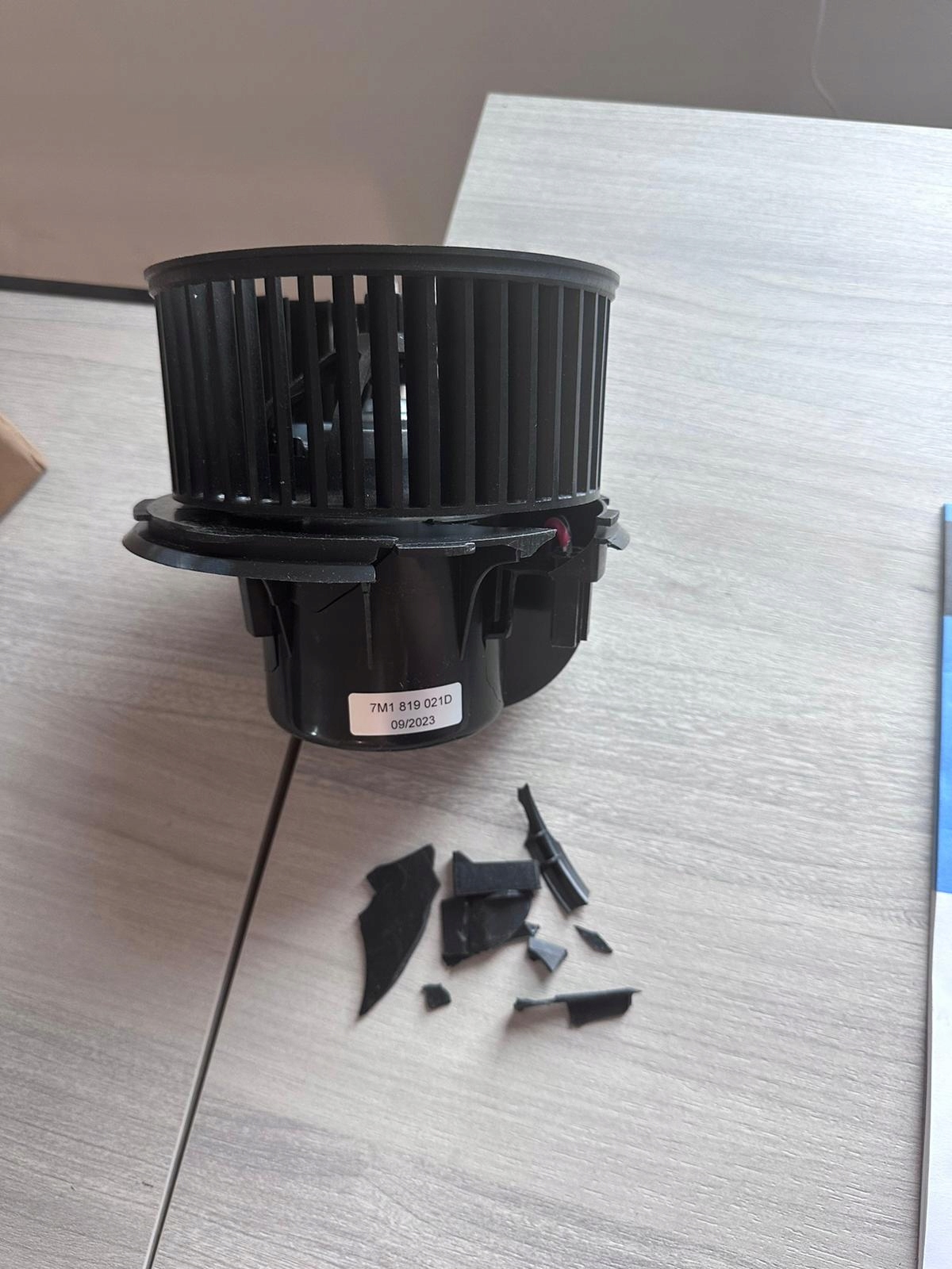 Ventilateur d'habitacle VW Sharan 00-10 9550NU-3