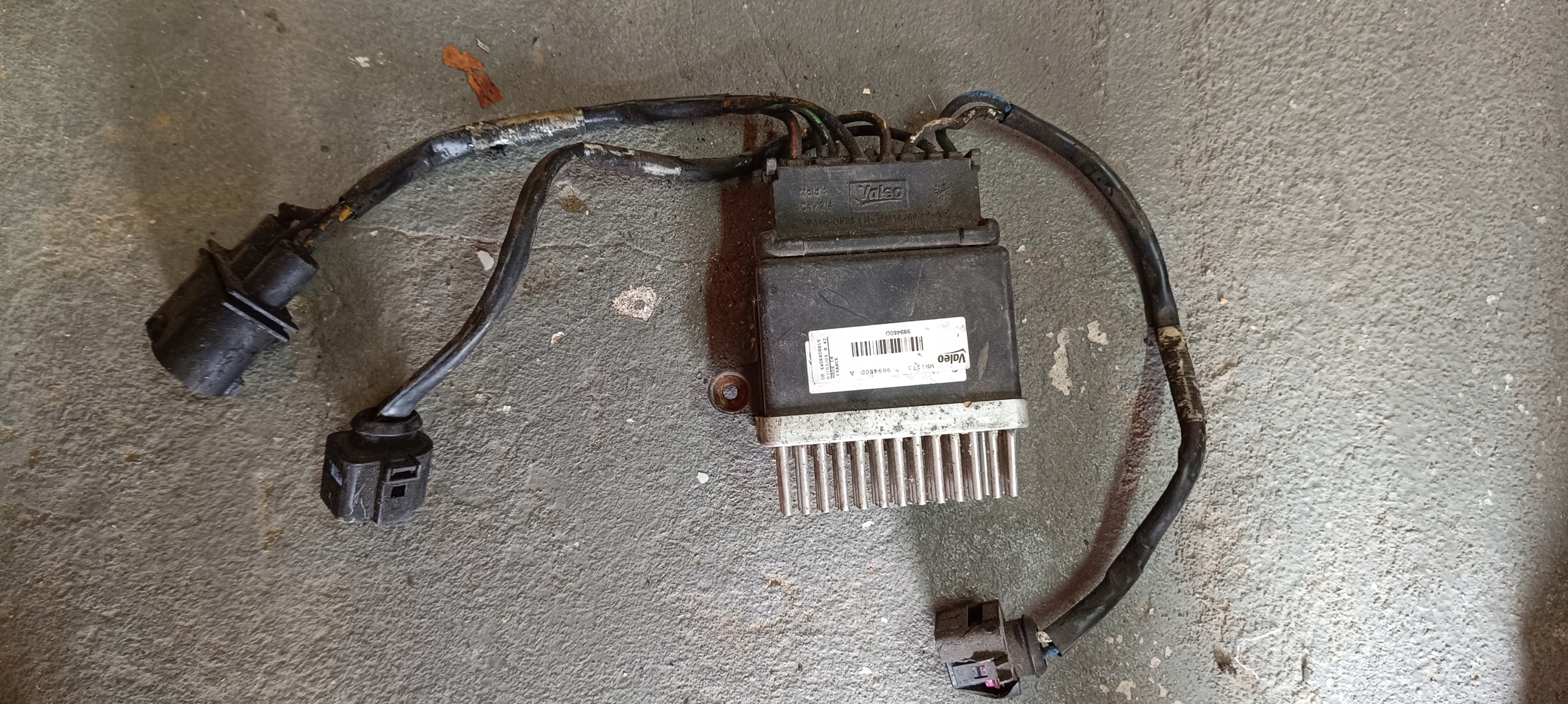 AUDI A4 B8 MODULO COMANDO VENTOLA 8K0959501C 8K0910501D image 2
