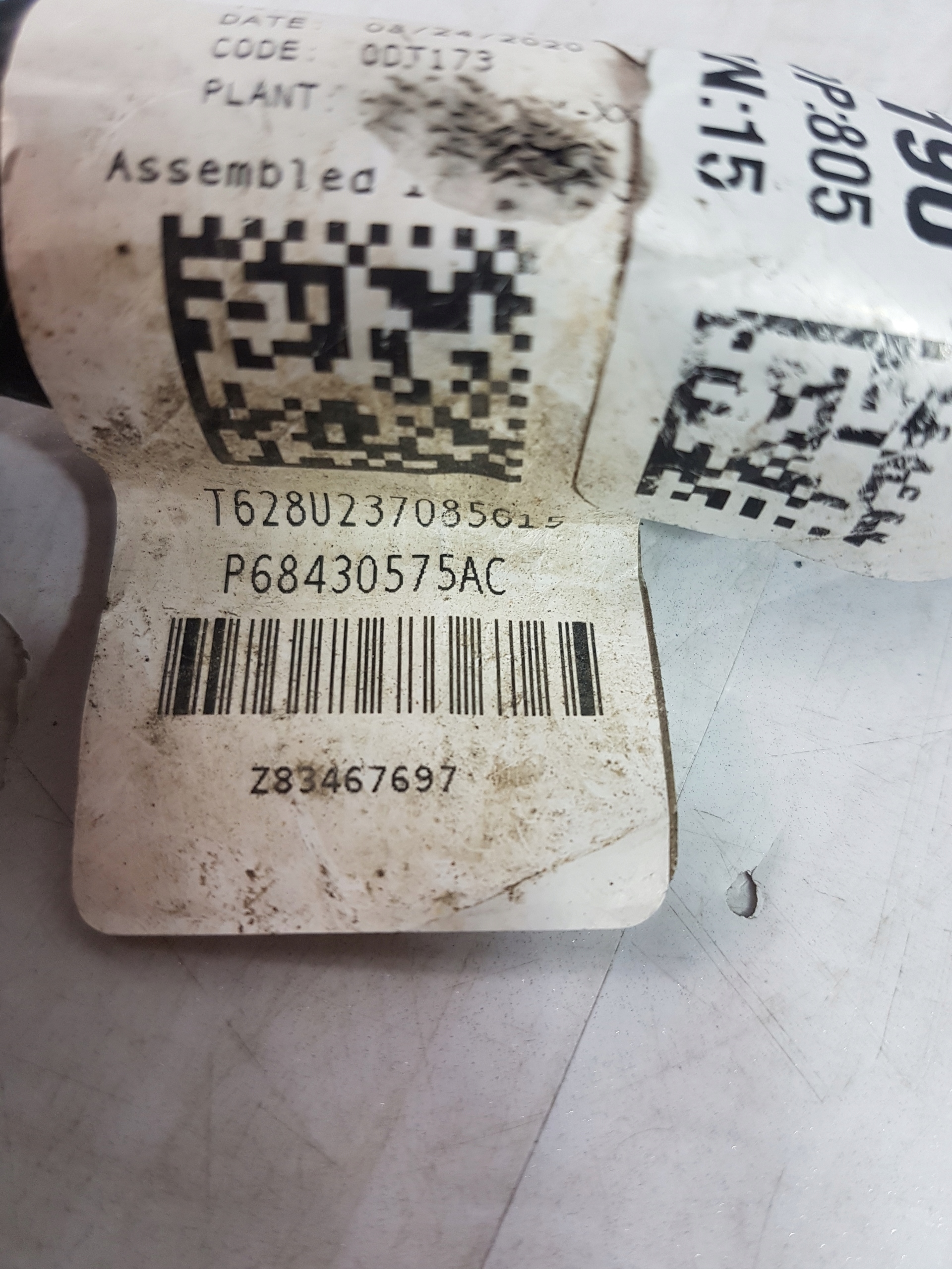 Ram V 3.6 19- Kabelboom Dynamo Accu USA 68430575AC image 10