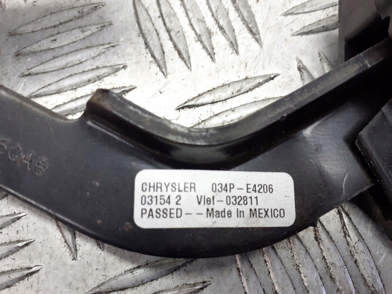 Gas Pedal Sensor Chrysler Grand Voyager 2.8 CRD 04861650AB image 3