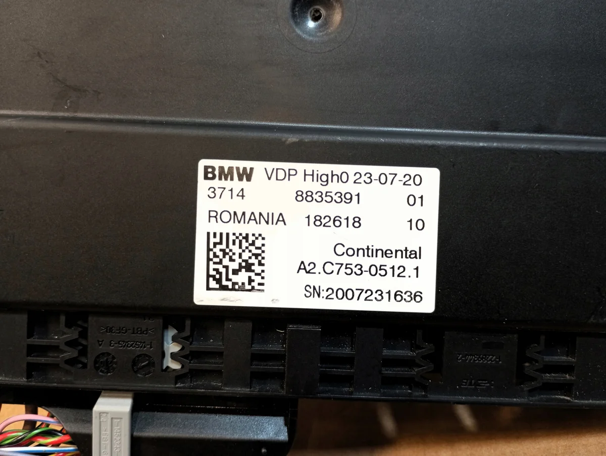 BMW G11 G12 G30 G31 Jousitusmoduuli