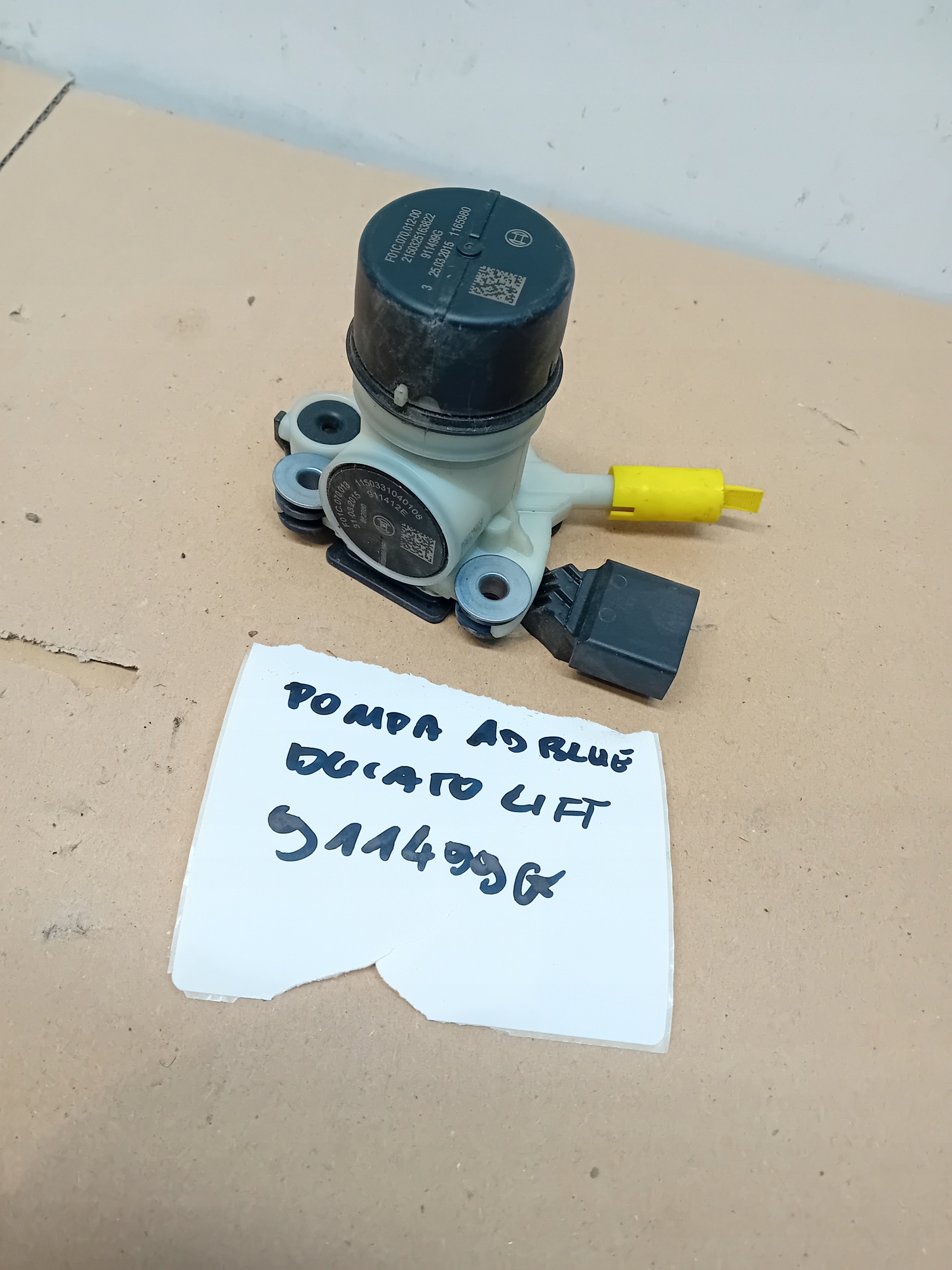 Bomba AdBlue Fiat Ducato III 3L 911499G image 2