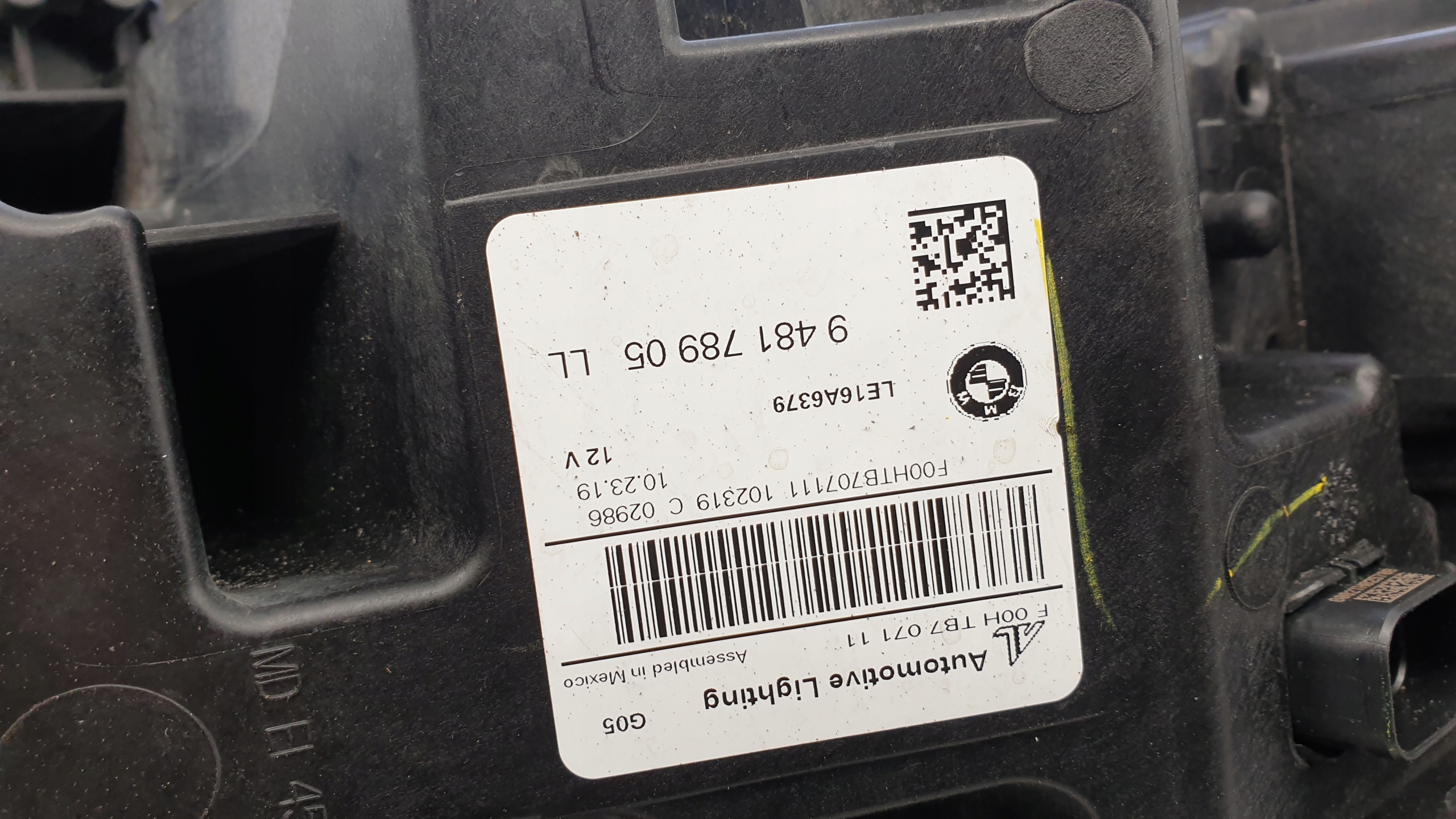 BMW X5 X6 G05 G06 Farol Laser Esquerdo 948178905 UE image 4