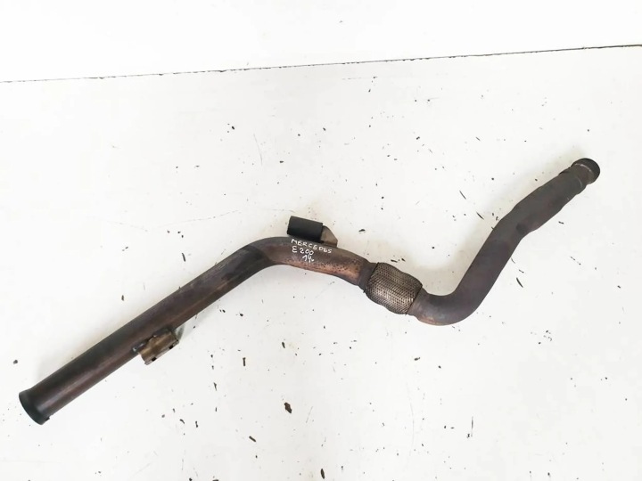 Mercedes-Benz E W212 2.2 CDI exhaust pipe muffler