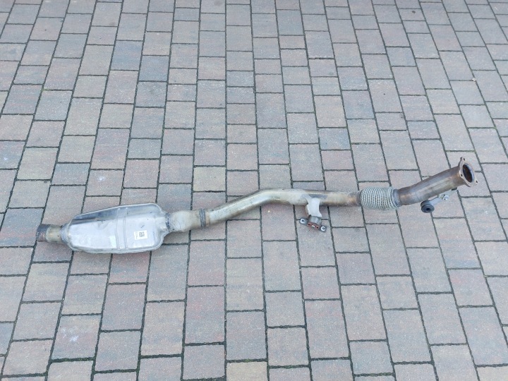 Abgasrohr rechts Porsche Cayenne 9Y Turbo 4M0253350BN 4M0253211S