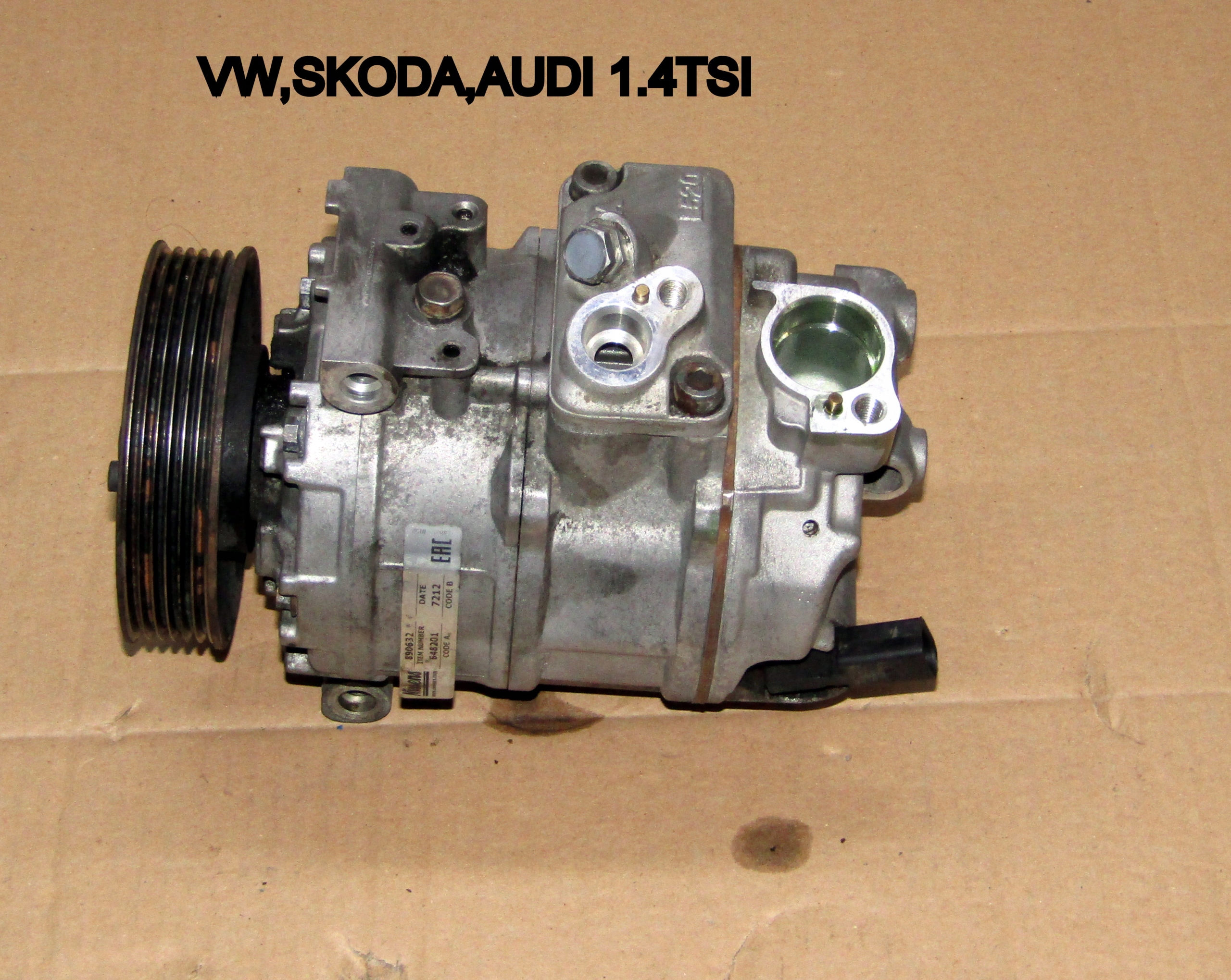 Ilmastointikompressori Skoda Octavia II Lift. 1.4TSI 890632 image 2