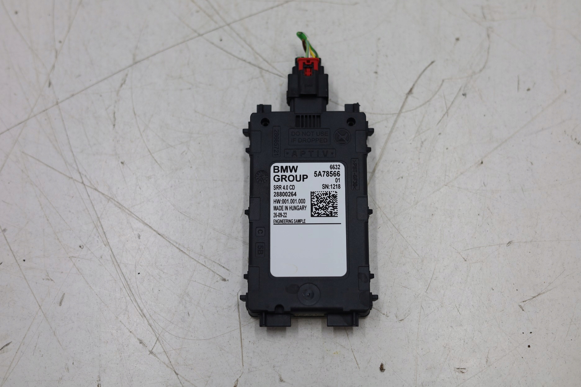 Sensor asistente cambio de carril BMW U06 U11 G70 5A78566