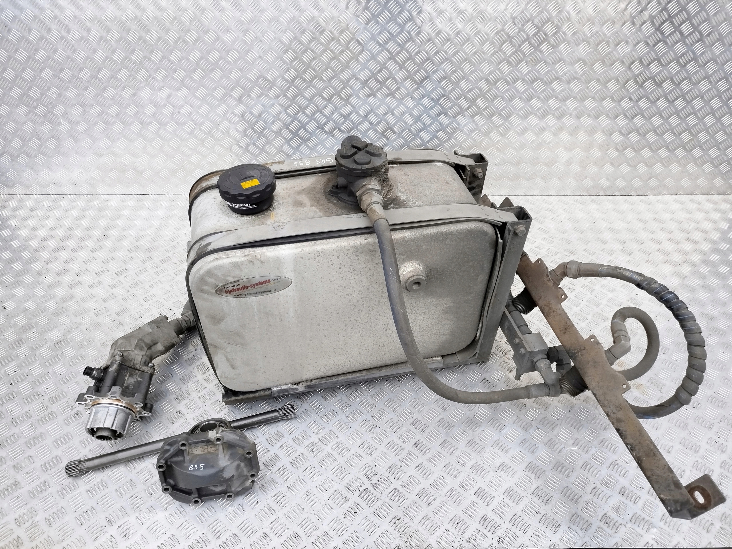 Komplett hydraulik Scania GRS 895 905 image 2