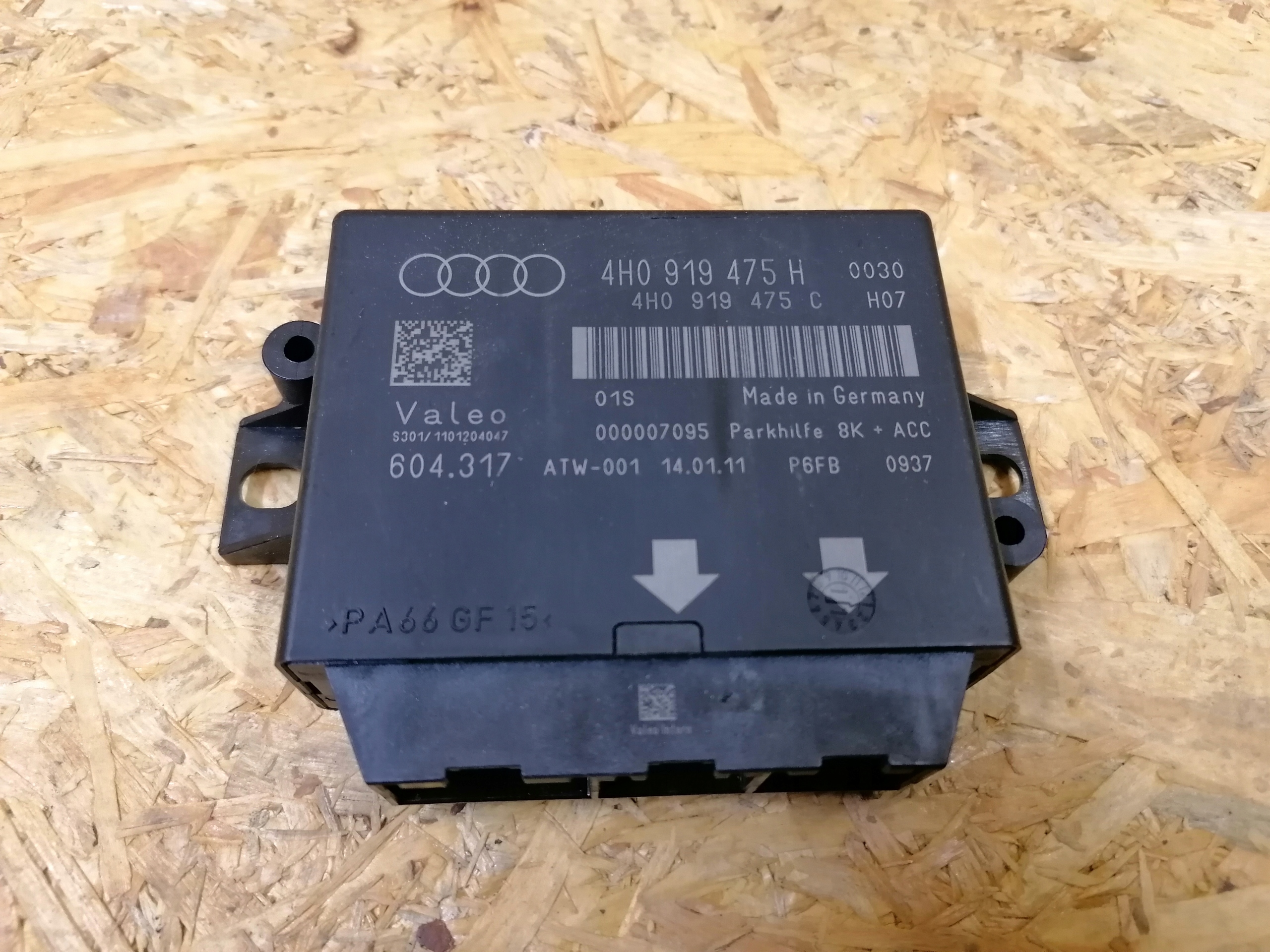 Module PDC Audi A6 A7 A8 4H0919475H 2010-2018 image 2