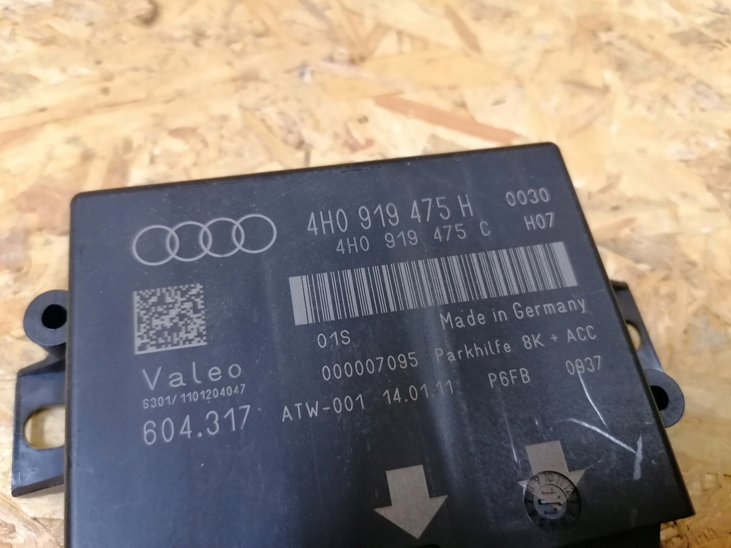 Module PDC Audi A6 A7 A8 4H0919475H 2010-2018 image 3