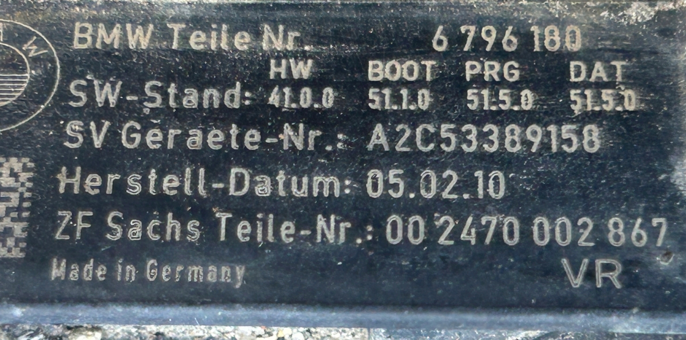 Stötdämpare fjäder VDC höger fram BMW 7 F01 6796940 image 8