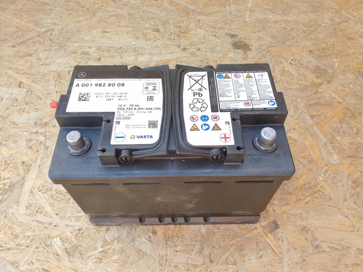 MERCEDES GT X290 W290 AKUMULATOR 12V 70AH 2023R