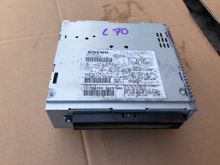 RADIO CD-SOITIN VOLVO C70 II 06-09 P31285448