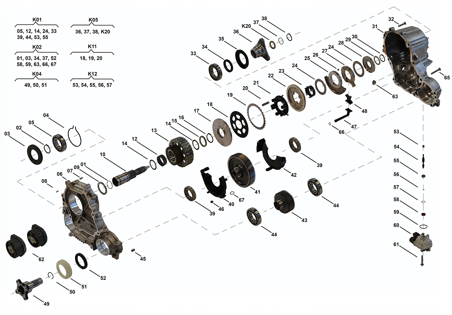 Moteur Module Boîte Transfert VTG Réducteur ATC35L BMW 4 F36 xDrive image 3