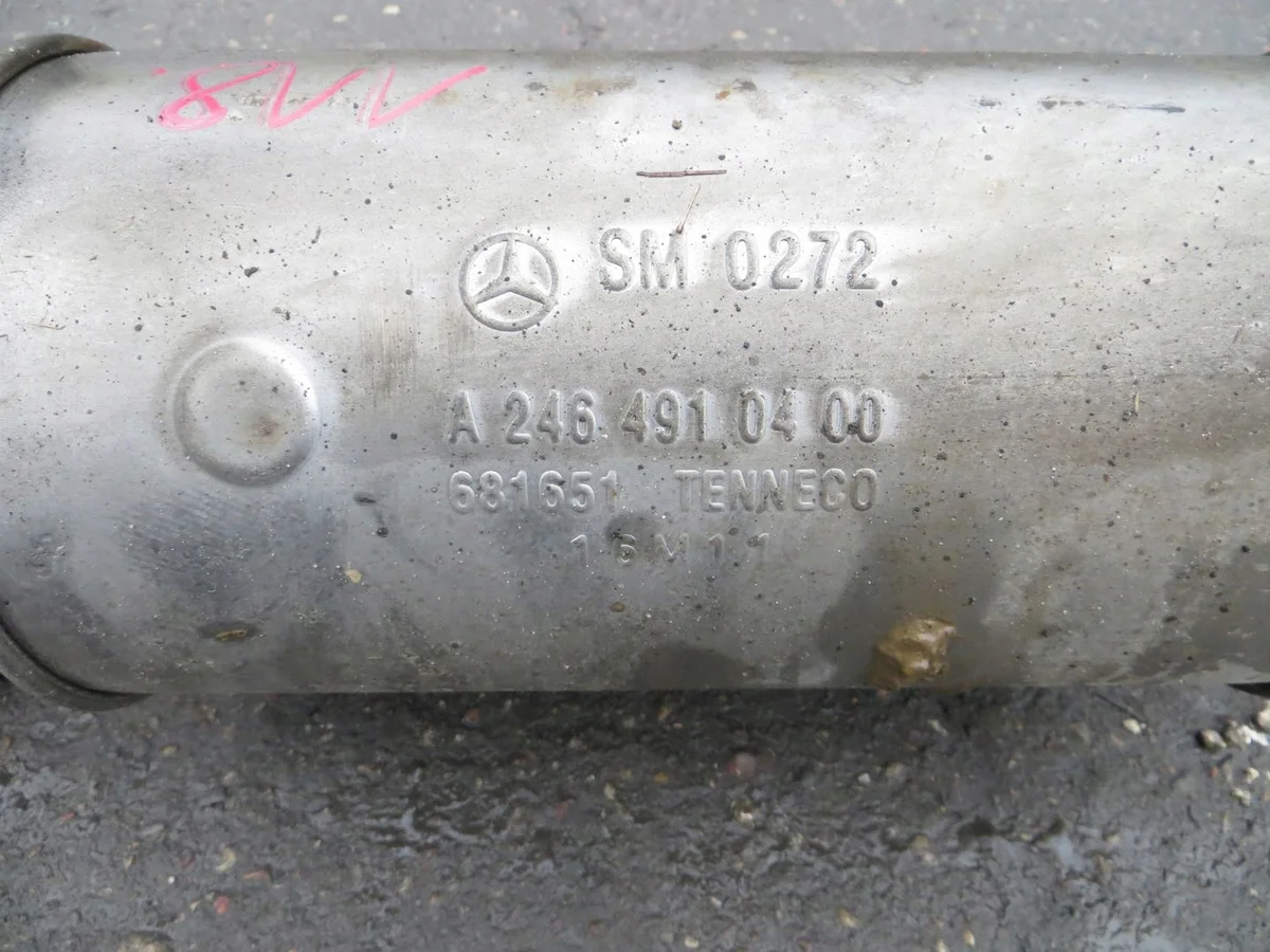 MERCEDES W176 1.6 Silencieux d'échappement image 4