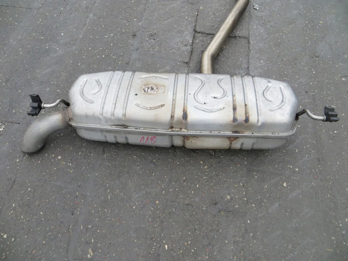 MERCEDES W176 1.6 Silencieux d'échappement image 9