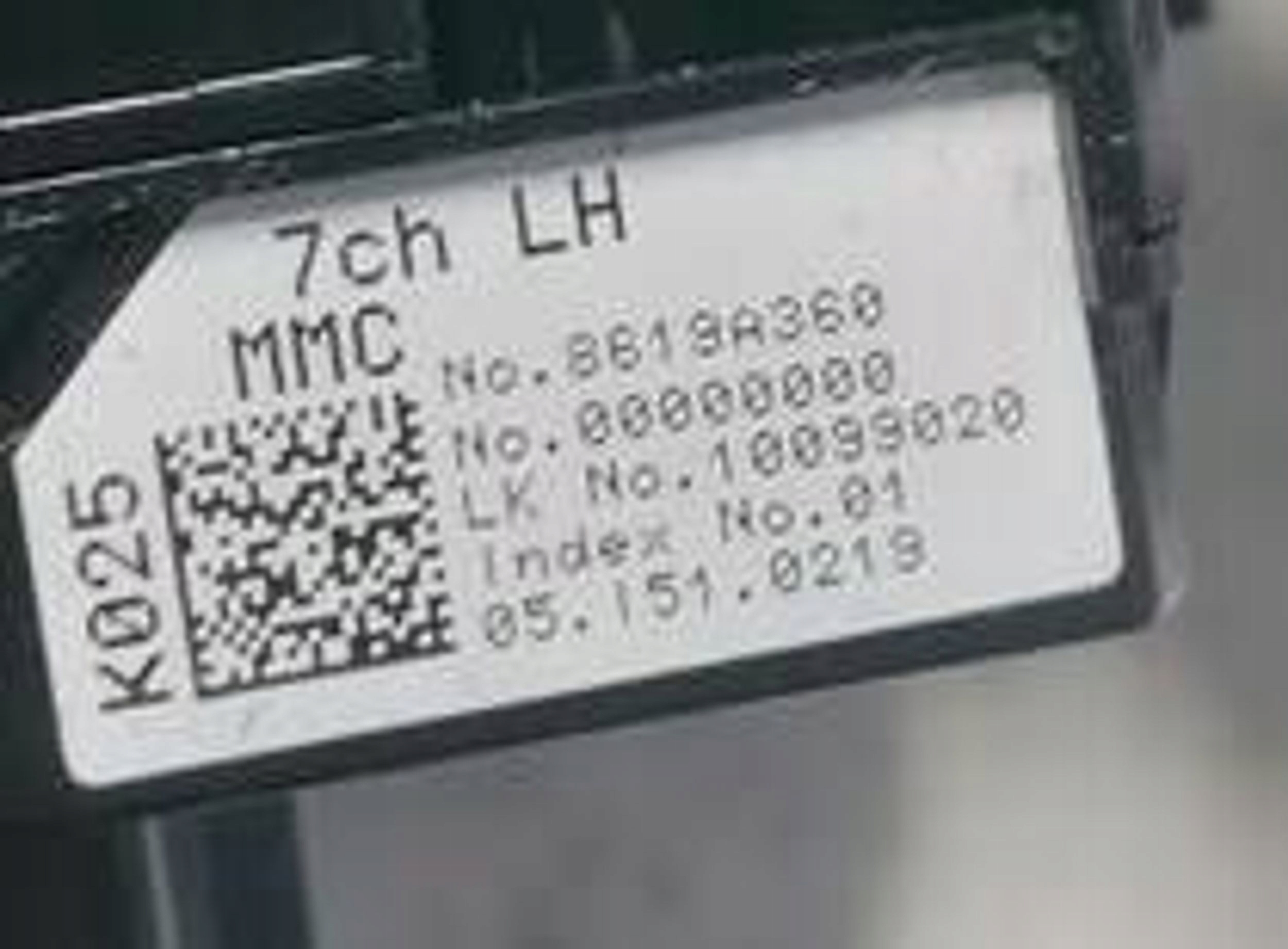 Mitsubishi Space Star II 16r - Combination Switch 8619A360