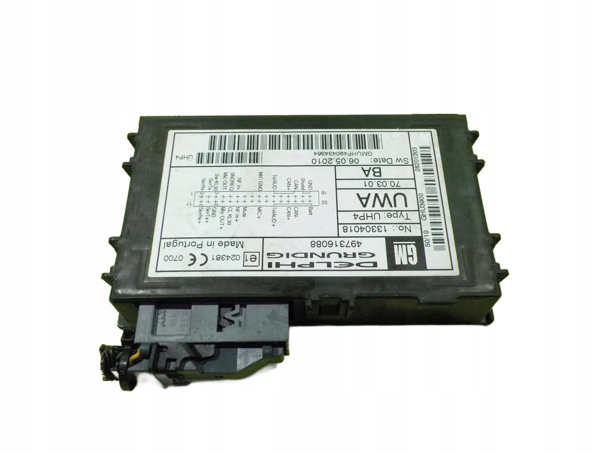 Módulo Bluetooth Opel Corsa D Lift 1.2 B 11r OEM 13304018 image 2