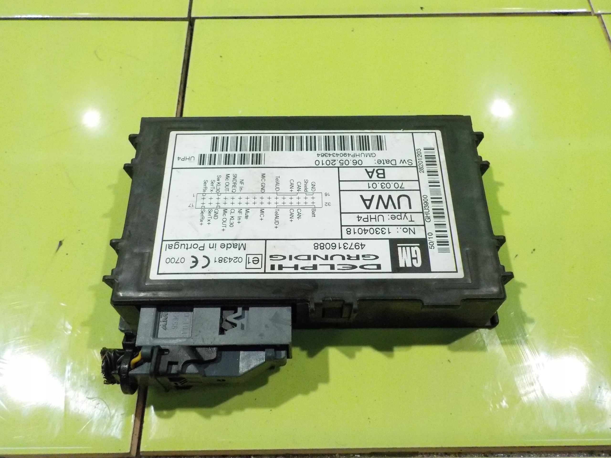 Opel Corsa D Lift 1.2 B 11r Bluetooth-moduuli 13304018