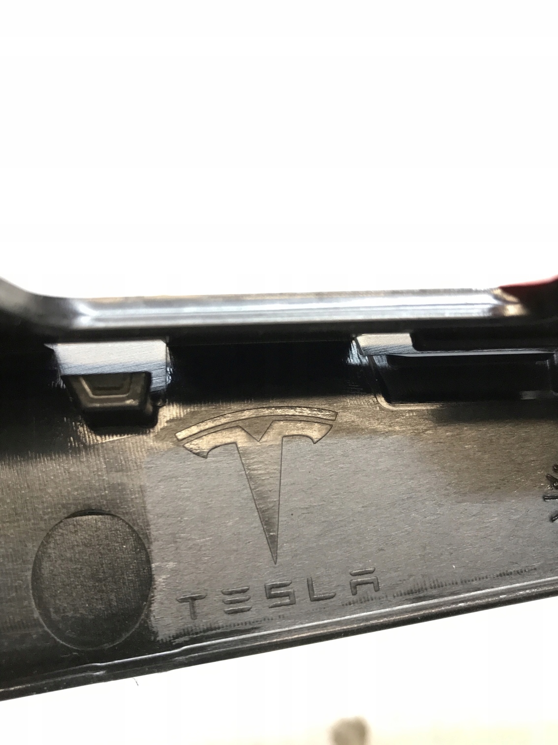 Tesla S Plaid Palladium lijst achterklep 1647462-00-B image 6