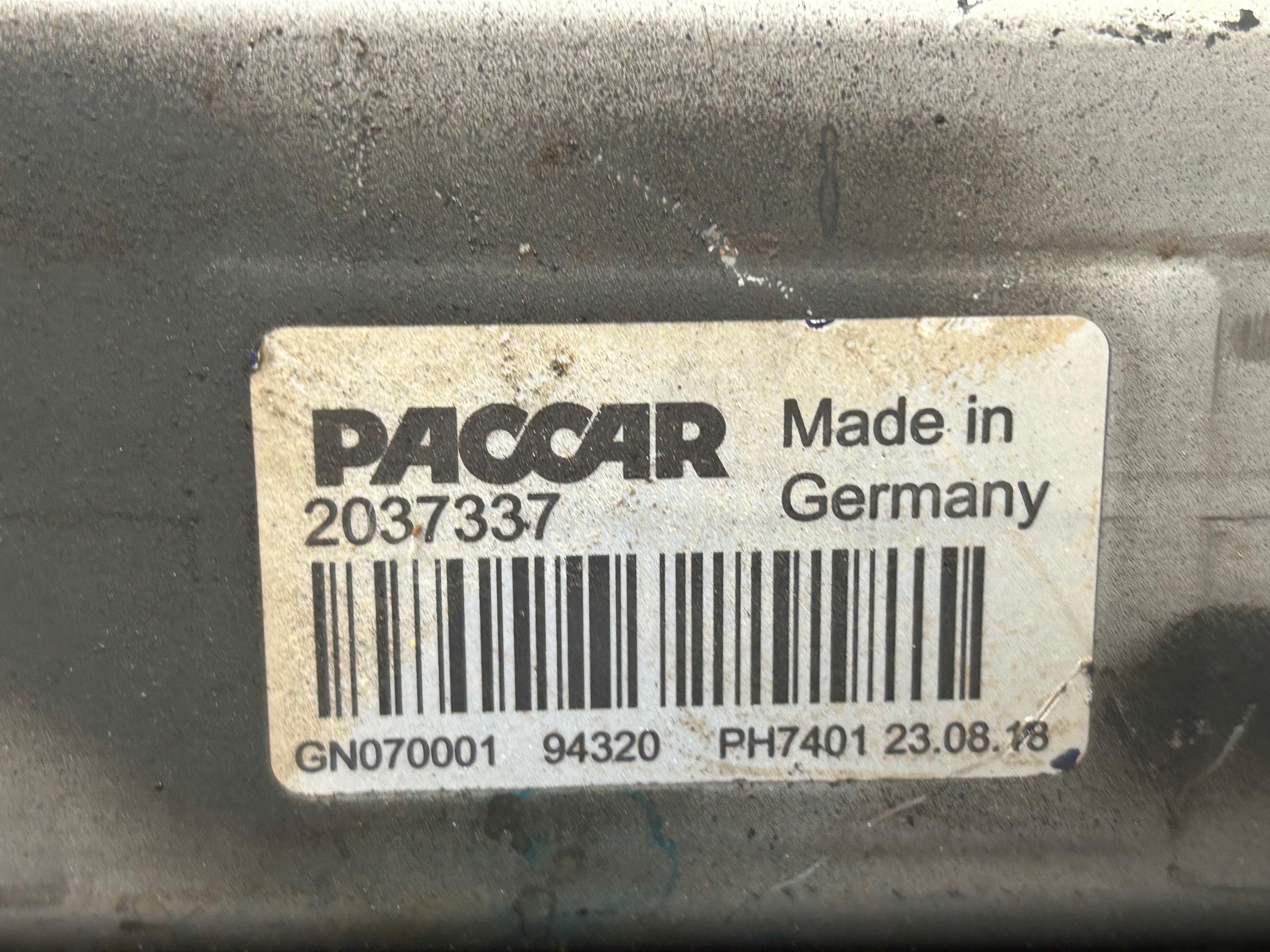 EGR-Kühler Abgasrückführung DAF XF 106 Lift 2037337 image 5