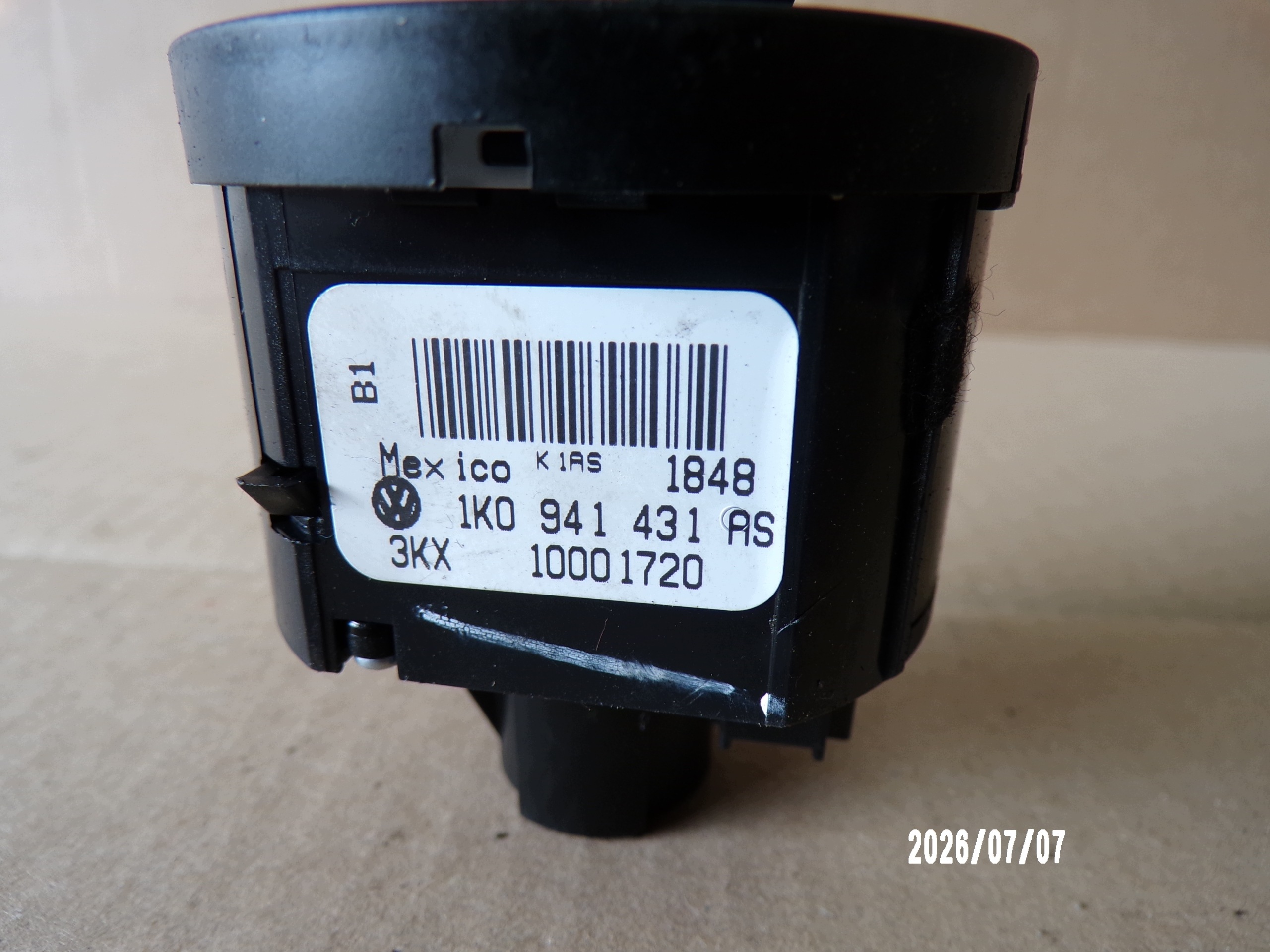 VW Golf V Touran Caddy Passat B6 valokatkaisin 1K0941431AS image 5